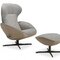 Jori loungezetel Daydreamer met poef - 0